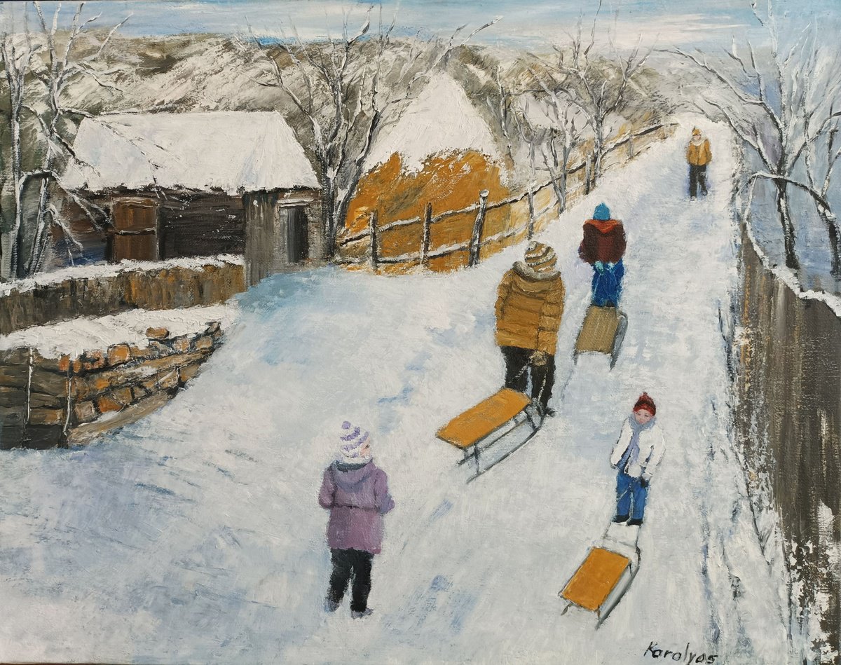 Winter days by Maria Karalyos
