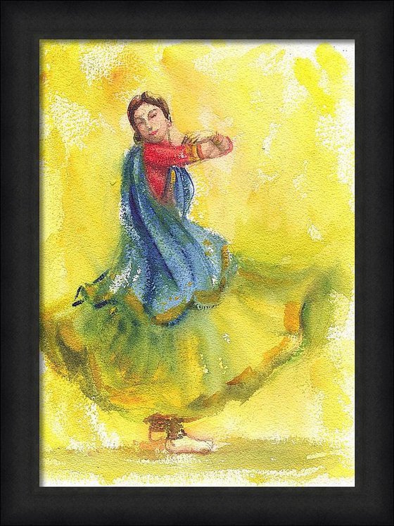 Indian Kathak Dancer 3