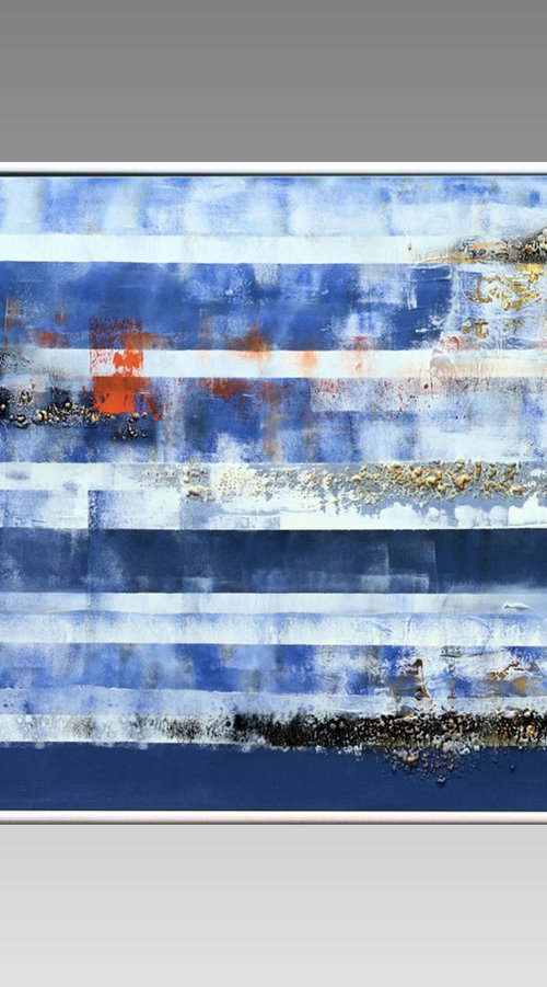 Blue Horizontal by Edelgard Schroer