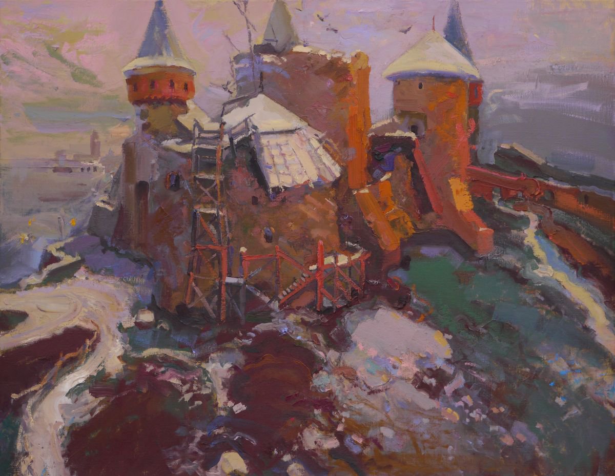 Castle in Kamyanets Podolsky by Victor Onyshchenko