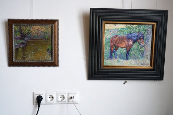 The Ponomarka River in April