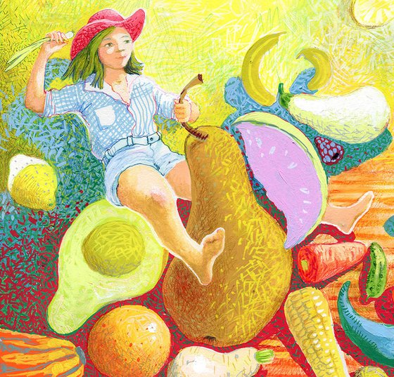 Fruit and vegetable rodeo