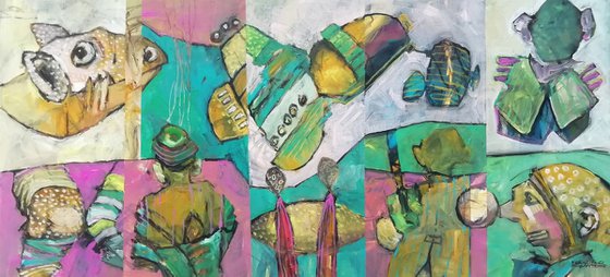 Abstract fragments 7