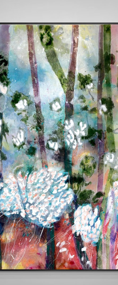 Silent Renewal 02- Modern Contemporary by Poovi Art