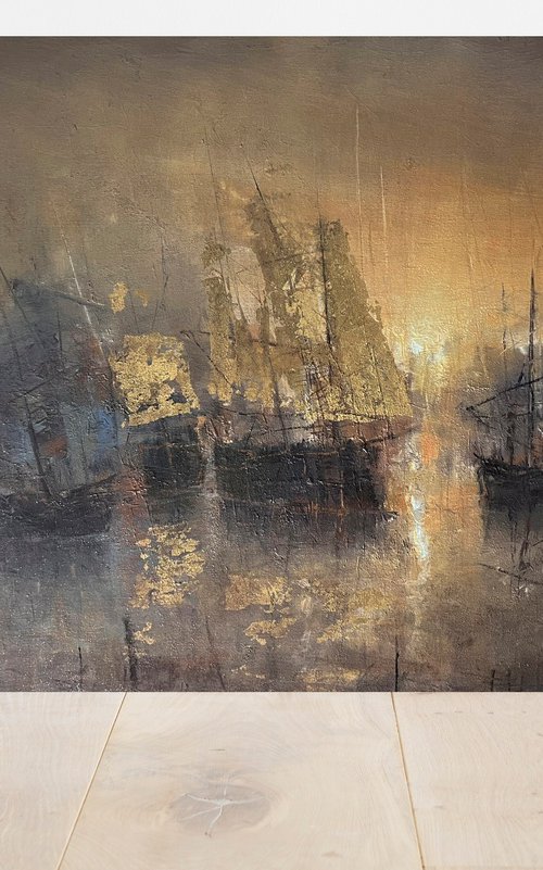 Harbor of destroyed dreams - Gathering by Ivan  Grozdanovski