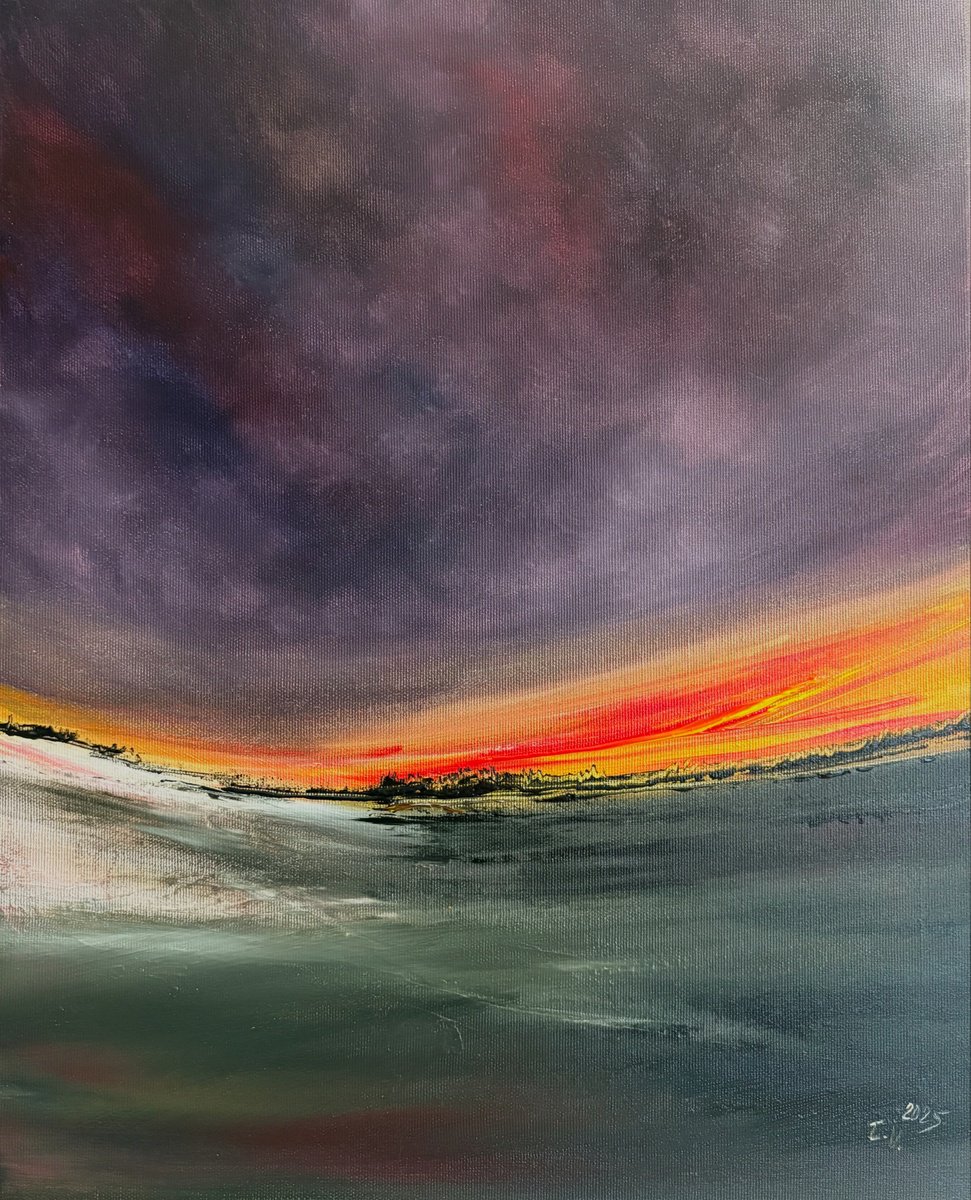  Echoes Of Distant Horizon By Timea Valsami, 16 X 20, Artwork For Sale On Artfinder