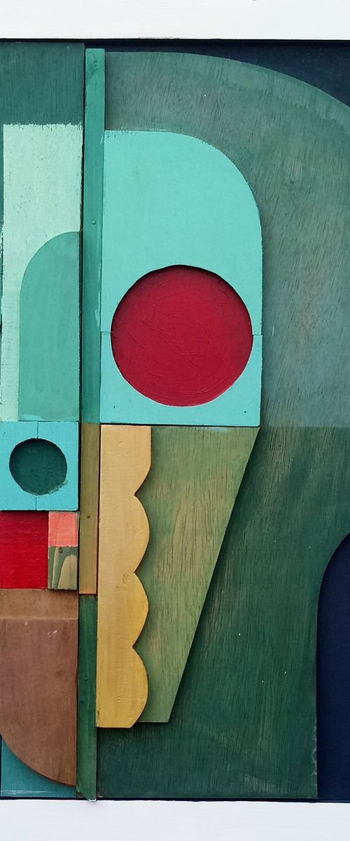 Pleasure Garden (relief) by Liam Hennessy