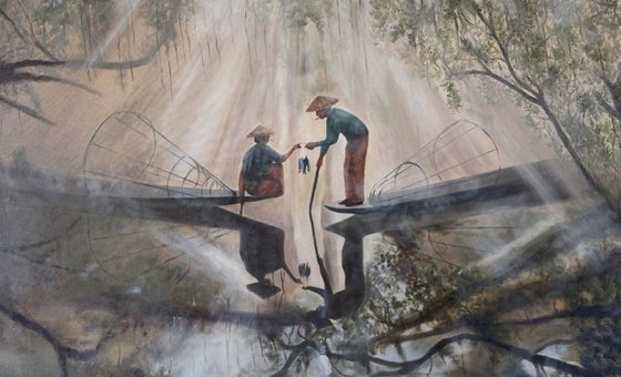 WHERE THE LIGHT MEETS THE WATER