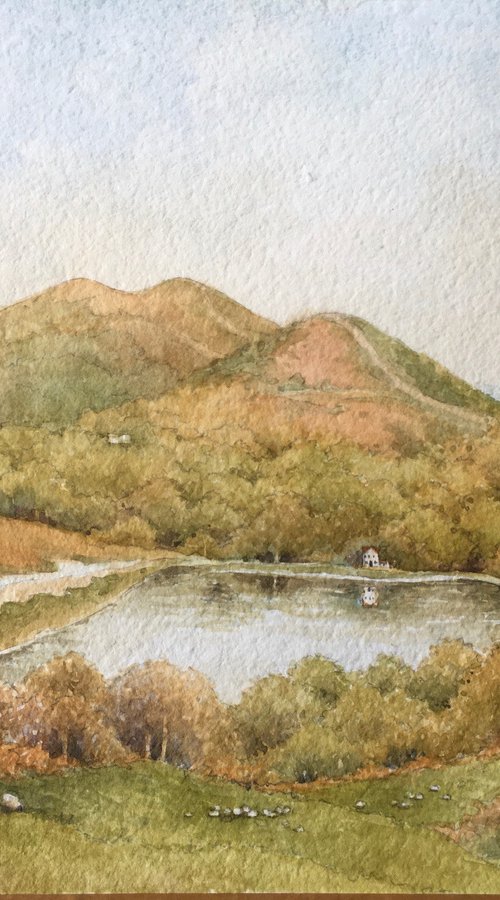 The Malvern Hills.  Worcestershire Beacon from British Camp. by Christopher Hughes