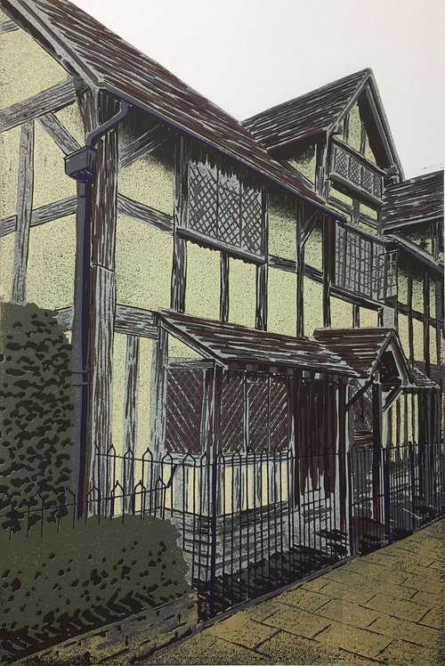 Shakespeare's Birthplace by Alexandra Buckle