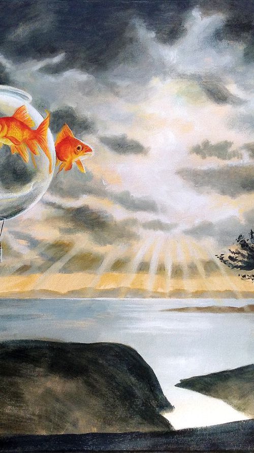 Goldfish XXV by Daniel Loveday