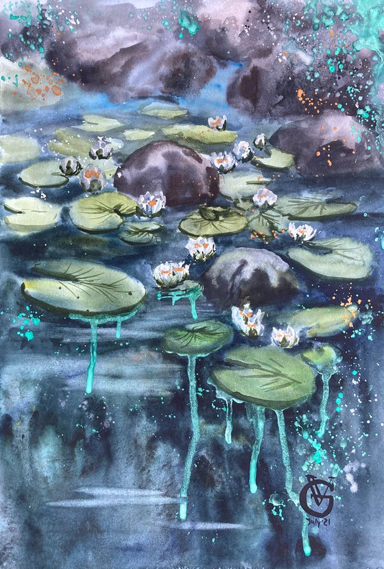 Water Lilies small