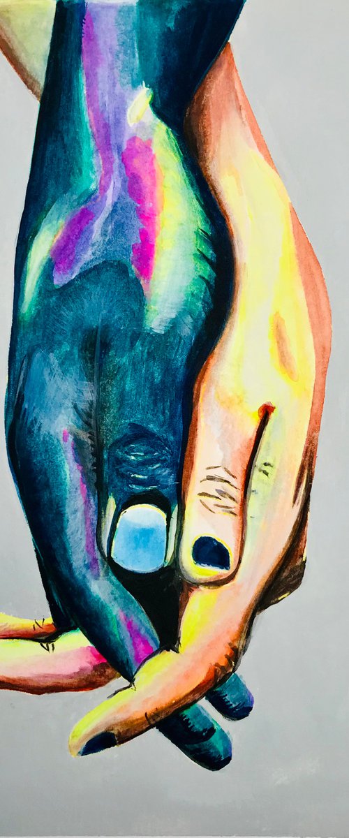 Hold my hand FOREVER by Lucyanne Terni