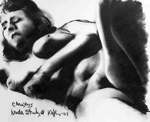 Christy 's Nude Study 81 by David Kofton