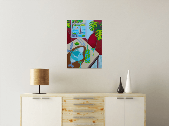 Still life with fish 3.
