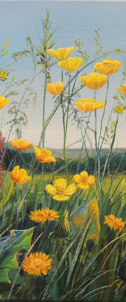Yellow Summer by Olga Riabchuk