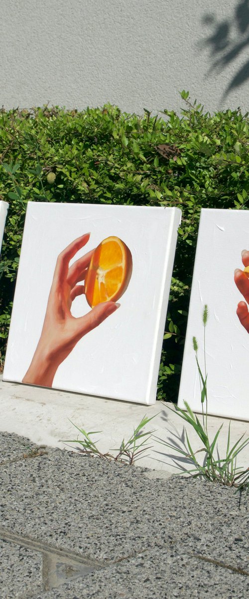 Orange light by Anna Bernadskaya