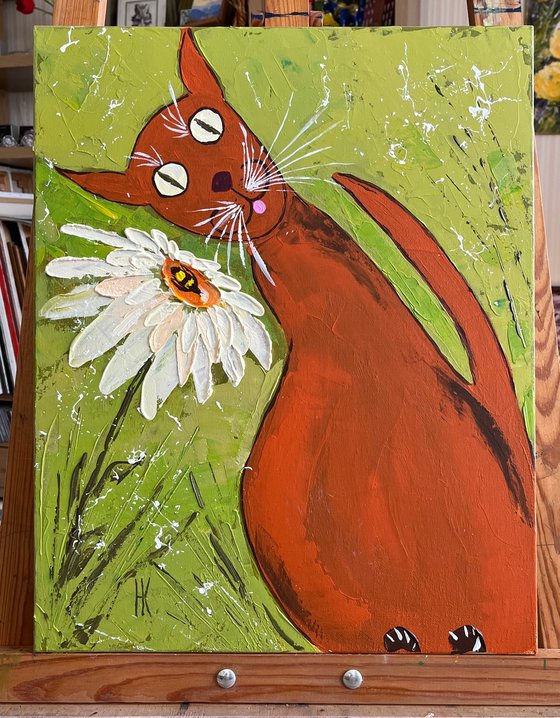 Cat Original Painting