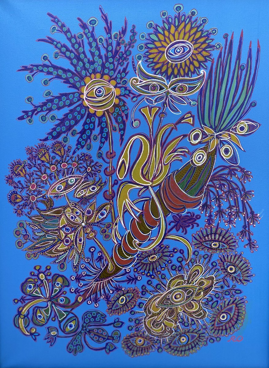  Amulet Of Hidden Sight By Olga Rokhmanyuk | Roartus, 18 X 24, Artwork For Sale On Artfinder
