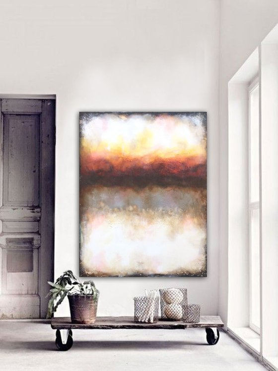 custom order Rob-Sunset  (150 x 120 cm XL artwork)