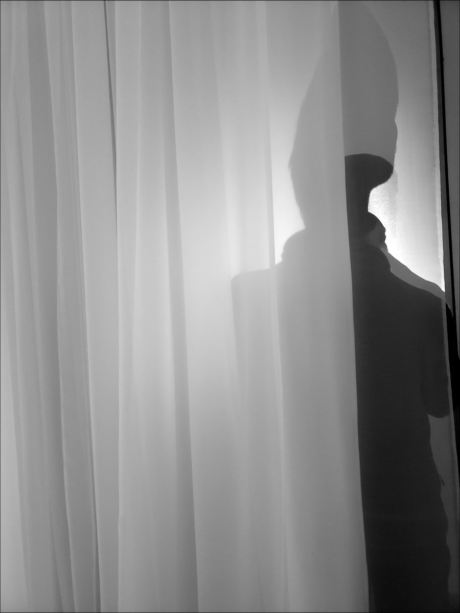 Surrealistic Portrait Photograph By Shelton Walsmith, 12 X 16", Jackson Mathey At Site Santa Fe, Original Artwork