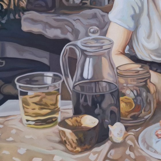 Honey, breakfast is ready!
