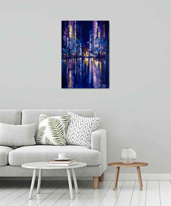 Reflection of the city