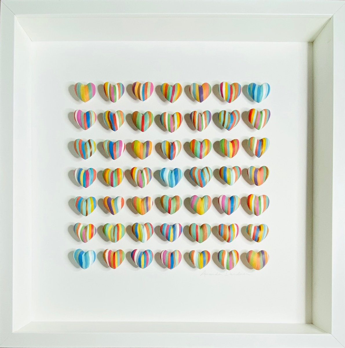 LOVE - Multi-coloured by Amanda Deadman