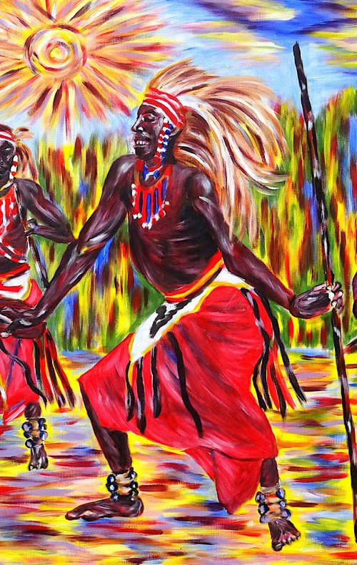 The Watusi War Dance by Mirek Kuzniar