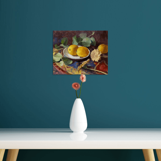 Lemon with Still Life #2