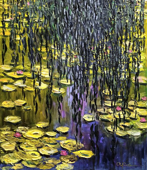 Impression. Water lilies 4 by Oleh Rak