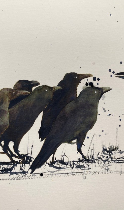 Murder of Crows by Teresa Tanner