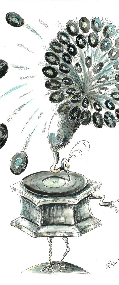 Gramophone II. by Bihari Beatrix Renáta (Bexby Bex)