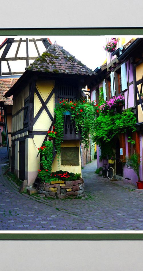 Eguisheim Alsace France by Robin Clarke