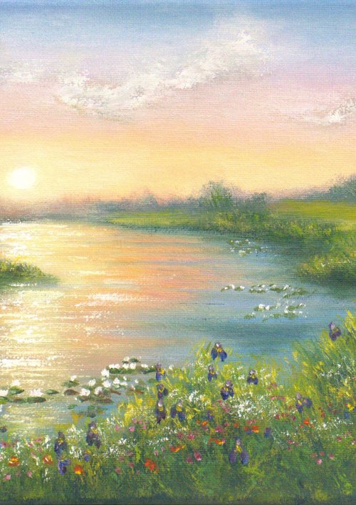Silent evening by Ludmilla Ukrow