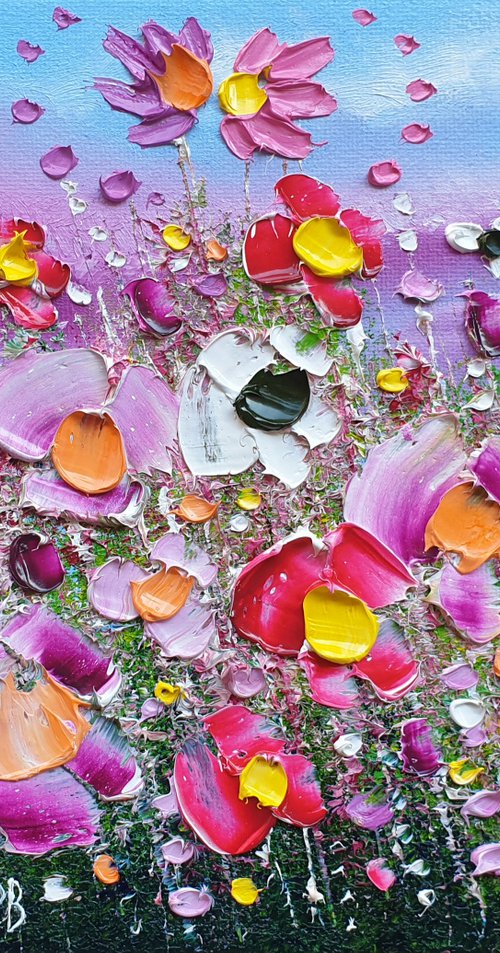 "The Storm & Flowers in Love" by Phil Broad