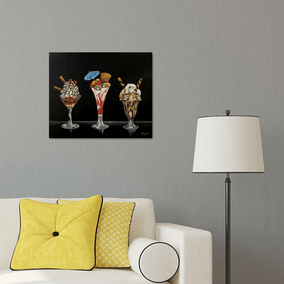 Sweetnesses- photorealism - still life - home decor