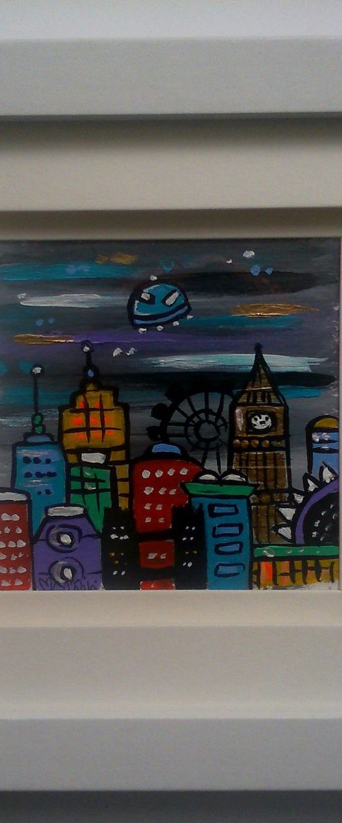 Pretty Night Time London by Maria Luisa  Azzini