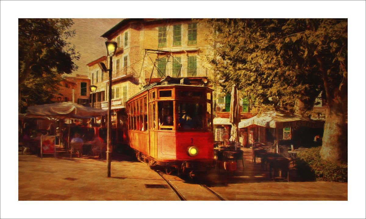 The Soller Tram by Martin  Fry
