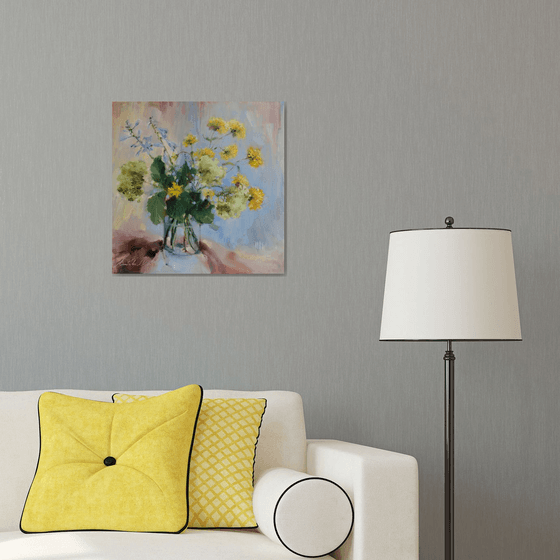 The sun is made up of flowers