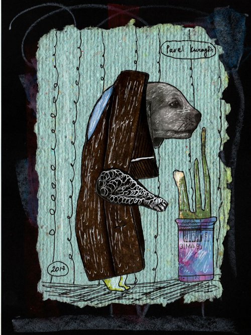 Dog guru by Pavel Kuragin