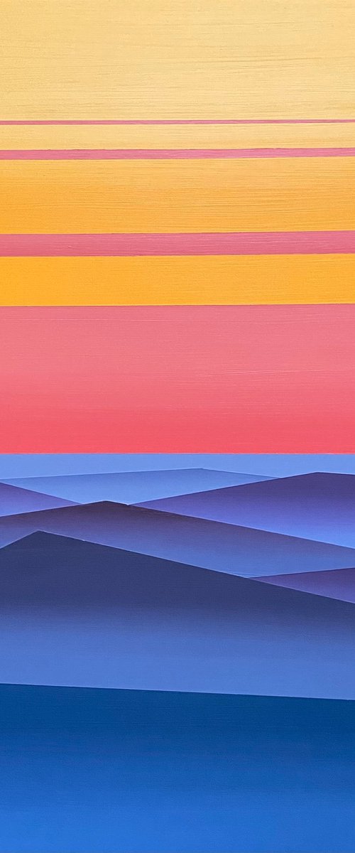 Peachy Sunset by Shushanik Karapetyan