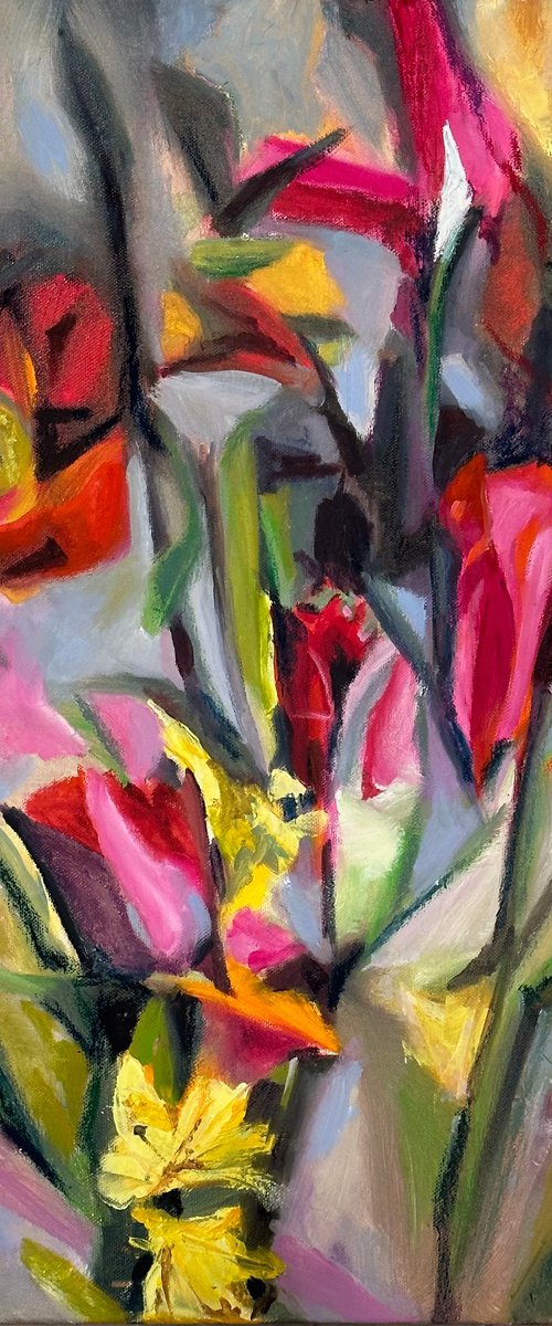 Sun-Kissed Blossoms - 1 of 2 by Olga McNamara BiennaleArtist