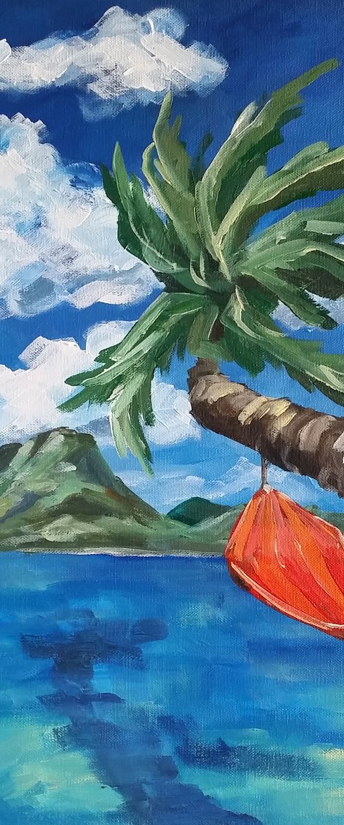 Landscape - Seascape - "Hammock" by Katrina Case