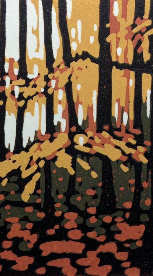 Mini Woodlands, Autumn by Alexandra Buckle