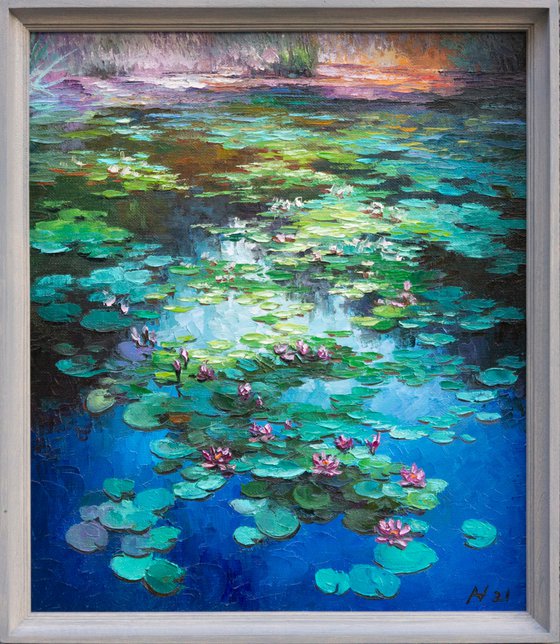 WATER LILIES 4