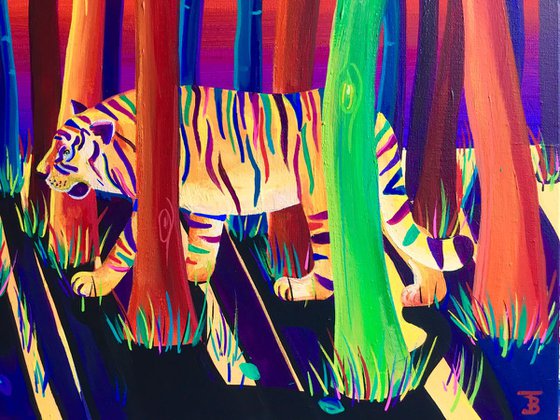 The Rainbow Indian Tiger Jungle