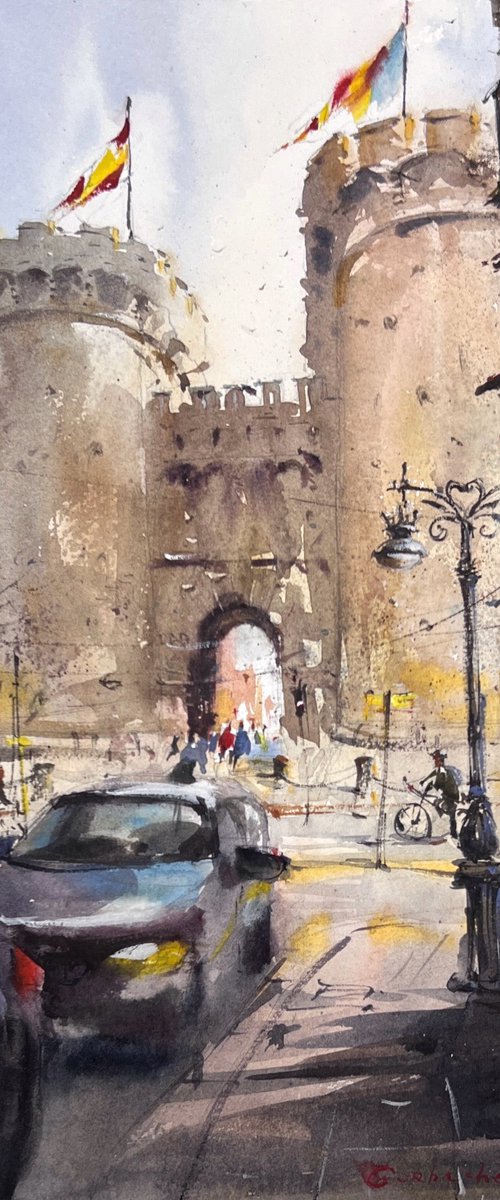 Valencia Silent Towers by Eugenia Gorbacheva