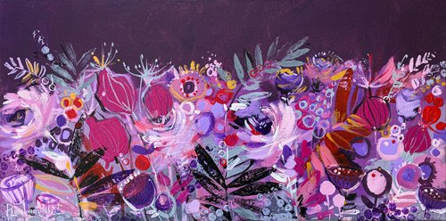 Pink Blooms by Irina Rumyantseva