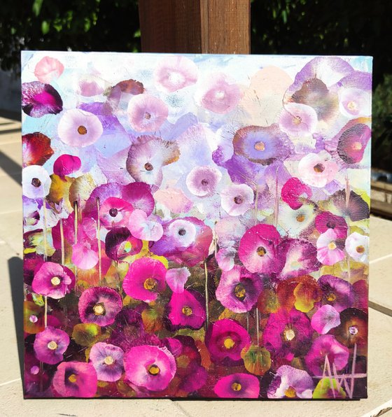 Pink Petal Landscape